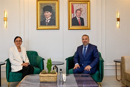 Bursa Ulaştırma Bölge Müdüründen, Vali Dr. Hülya Kaya'ya Ziyaret