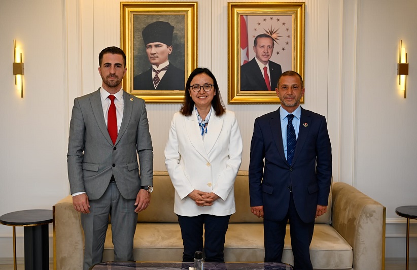 Büyük Birlik Partisinden, Vali Dr. Hülya Kaya'ya Ziyaret