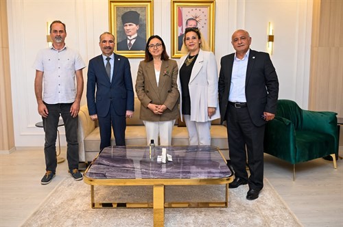 Tüm Emlak Danışmanlar Birliği Heyetinden, Vali Dr. Hülya Kaya'ya Ziyaret
