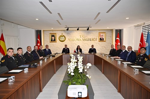 Jandarma Asayiş Vakfı Yalova Temsilciliği İlk Toplantısını Gerçekleştirdi